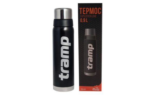 Термос Tramp Expedition line черный, 0,9 л Термос Tramp Expedition line черный, 0,9 л